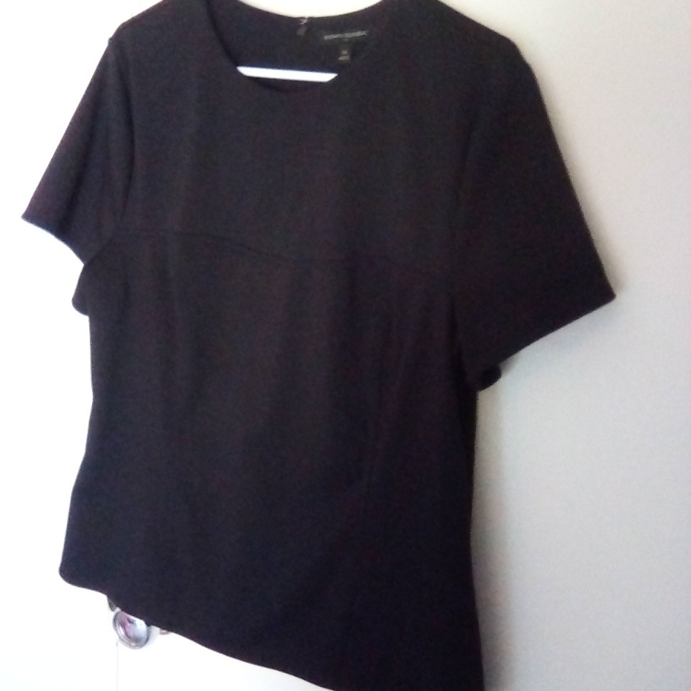 Barly Worn Banana Republic Boxy Short Sleeve Hi-Low Top Women's Size XL